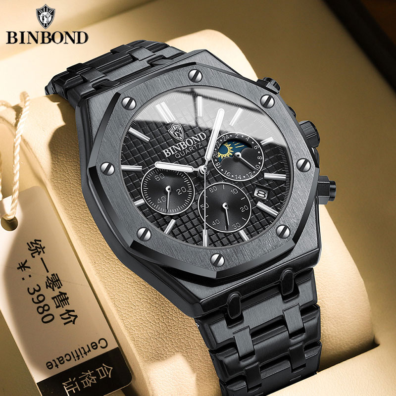 Rolex Watch Daytona - BINBOND Orologio da uomo di qualità