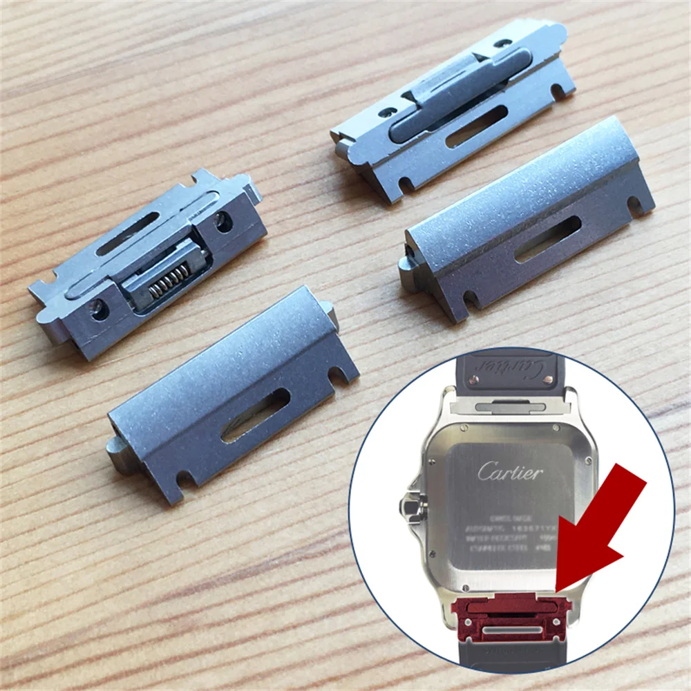 Cartier Watch Santos - Connrctor adattatore perfetto per cinturino in