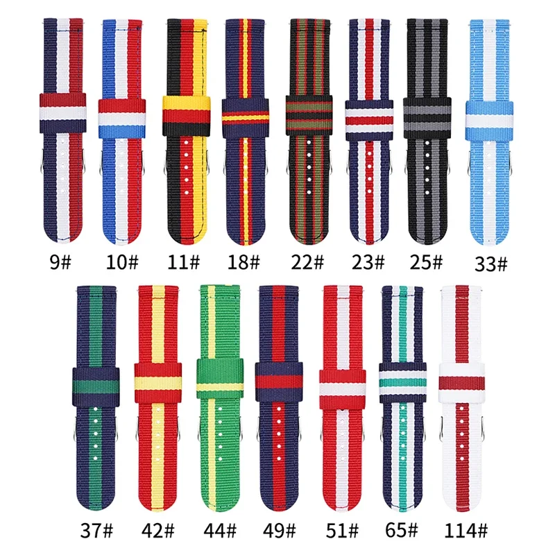Nato Strap Nylon - Cinturino in nylon intrecciato da 20mm