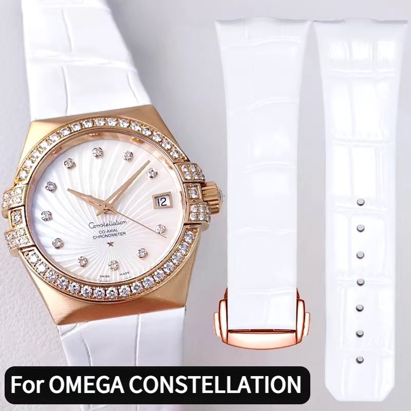 Cinturino curvo in pelle da do - Omega Watch Constellation recensione e prezzo