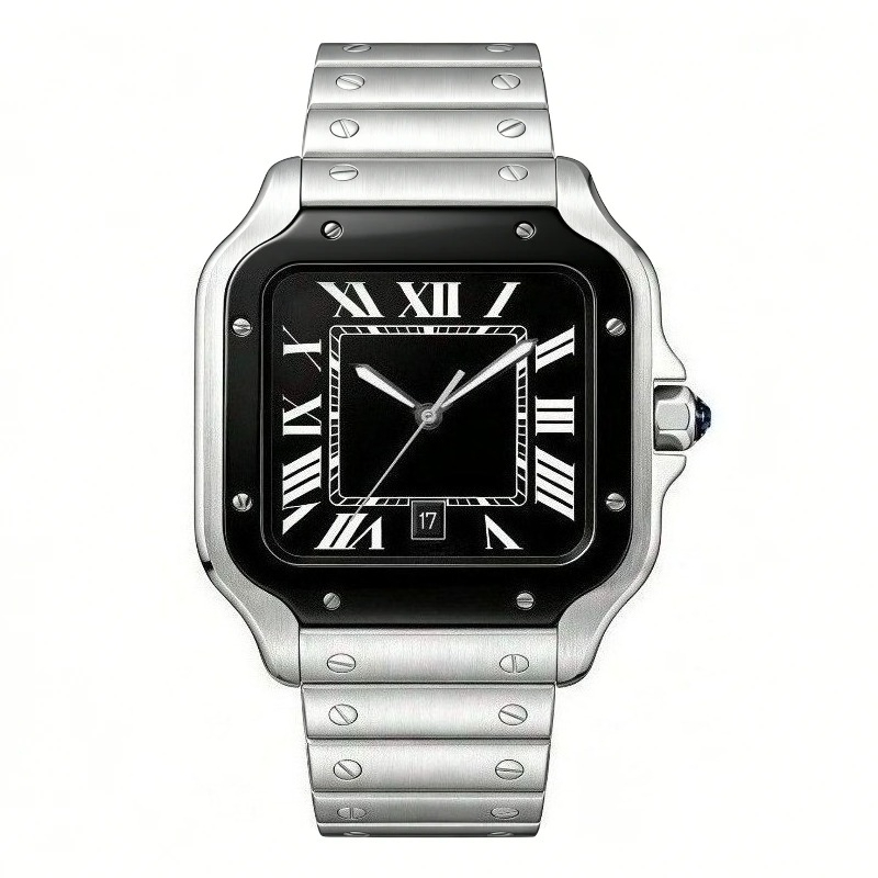 Nuovo Orologio al Quarzo di Lu - Cartier Watch Santos recensione e prezzo