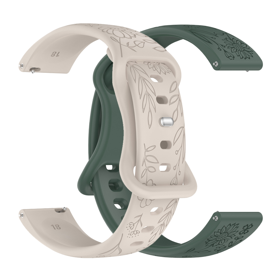 Cinturino in silicone con fior - Silicone Watch Band 22Mm recensione e prezzo