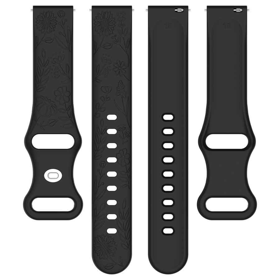 Cinturino in silicone con fior - Silicone Watch Band 22Mm recensione e prezzo