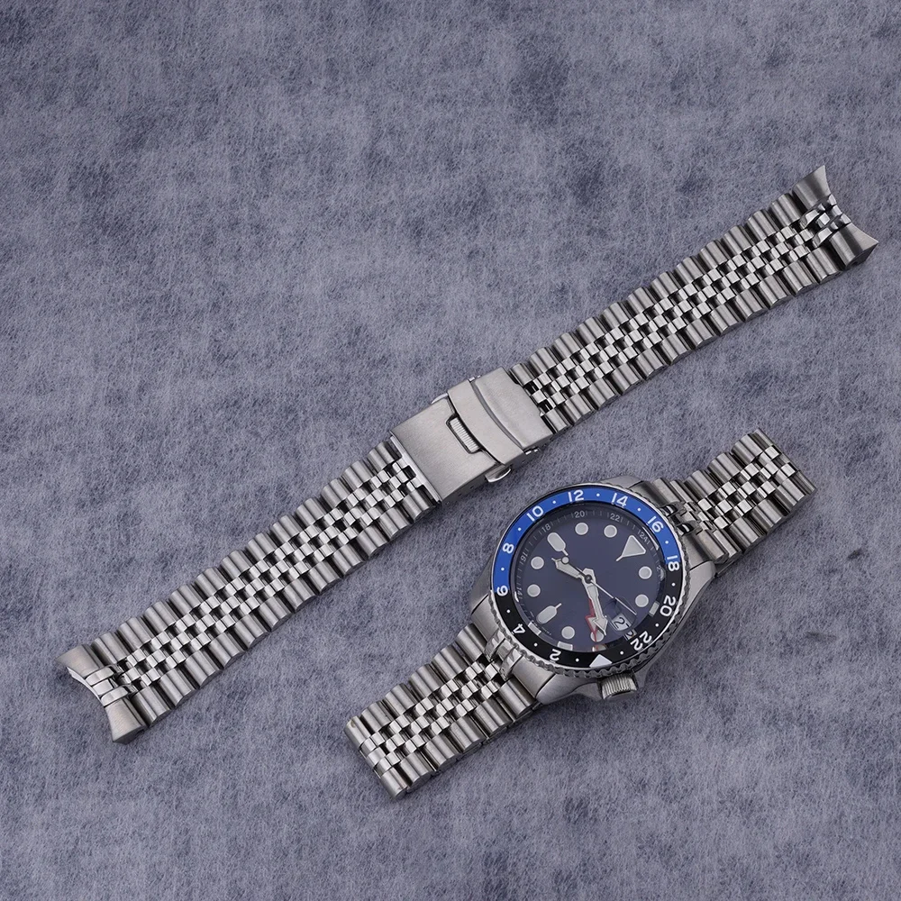 Carlywet 22mm Cinturino Jubile - Seiko Watch 5 Sports recensione e prezzo