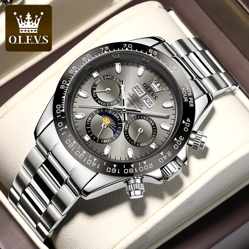 OLEVS 6654 Orologio da uomo di - Cartier Watch Tank recensione e prezzo