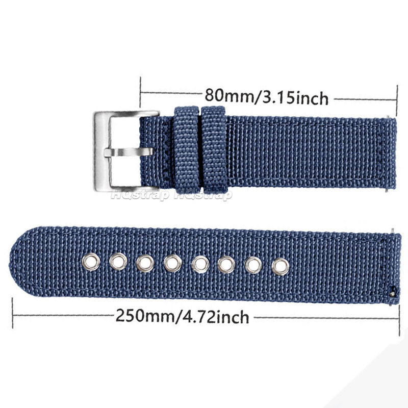 Cinturino in nylon 18mm 20mm 2 - Nato Strap Nylon recensione e prezzo