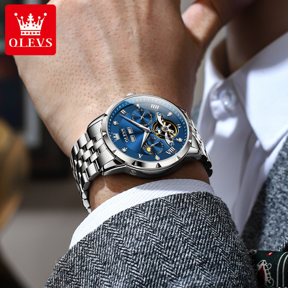 OLEVS 6691 Orologio da uomo Lu - Rolex Watch Daytona recensione e prezzo