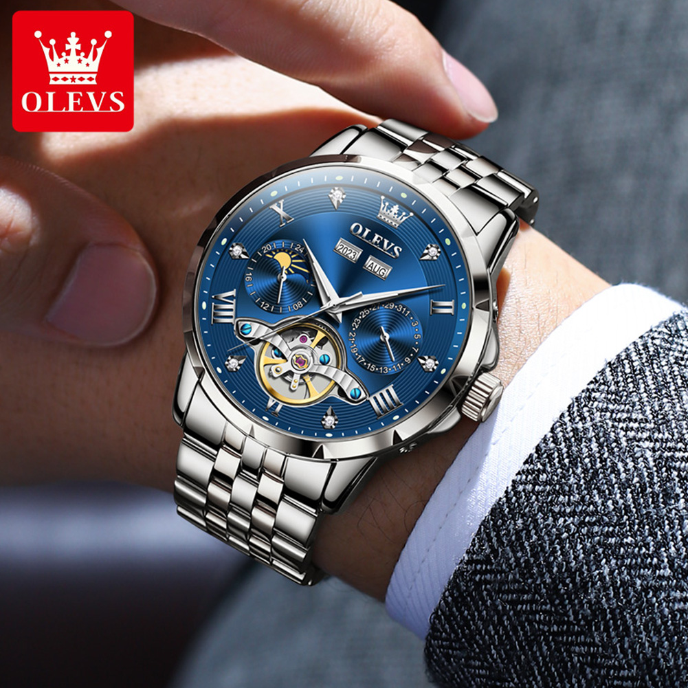 OLEVS 6691 Orologio da uomo Lu - Rolex Watch Daytona recensione e prezzo