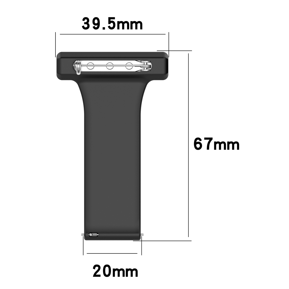 Pin spilla cinturino orologio  - Silicone Watch Band 22Mm recensione e prezzo