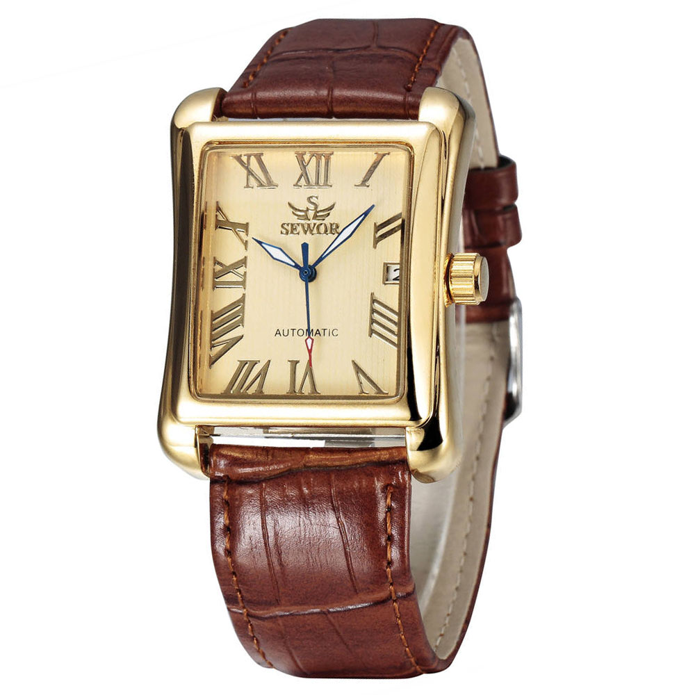SEWOR orologi da uomo di lusso - Cartier Watch Santos recensione e prezzo